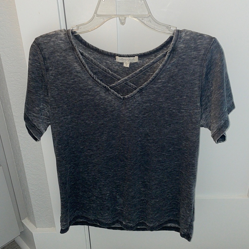 Grey Shirt - Size Medium (Grey)